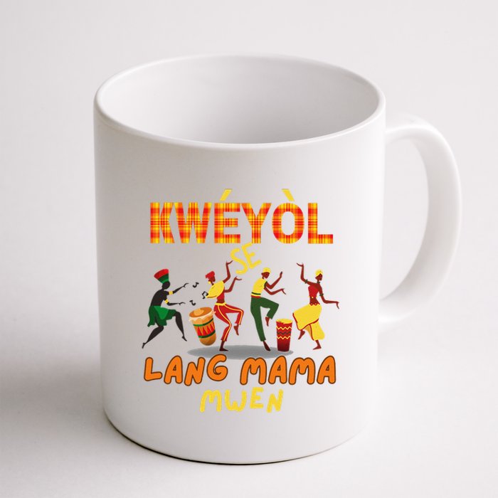 Bonne Fete Kweyol Happy Jounen Kweyol Day Saint Lucia Creole Coffee Mug