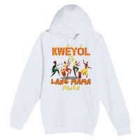 Bonne Fete Kweyol Happy Jounen Kweyol Day Saint Lucia Creole Premium Pullover Hoodie