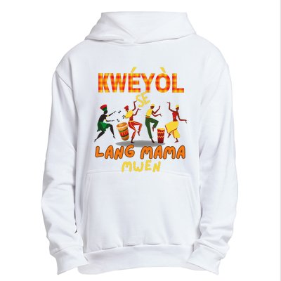 Bonne Fete Kweyol Happy Jounen Kweyol Day Saint Lucia Creole Urban Pullover Hoodie