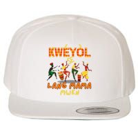 Bonne Fete Kweyol Happy Jounen Kweyol Day Saint Lucia Creole Wool Snapback Cap