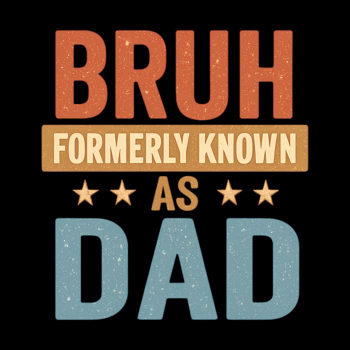 Bruh Formerly Known as Dad Cooling Performance Crew T-Shirt
