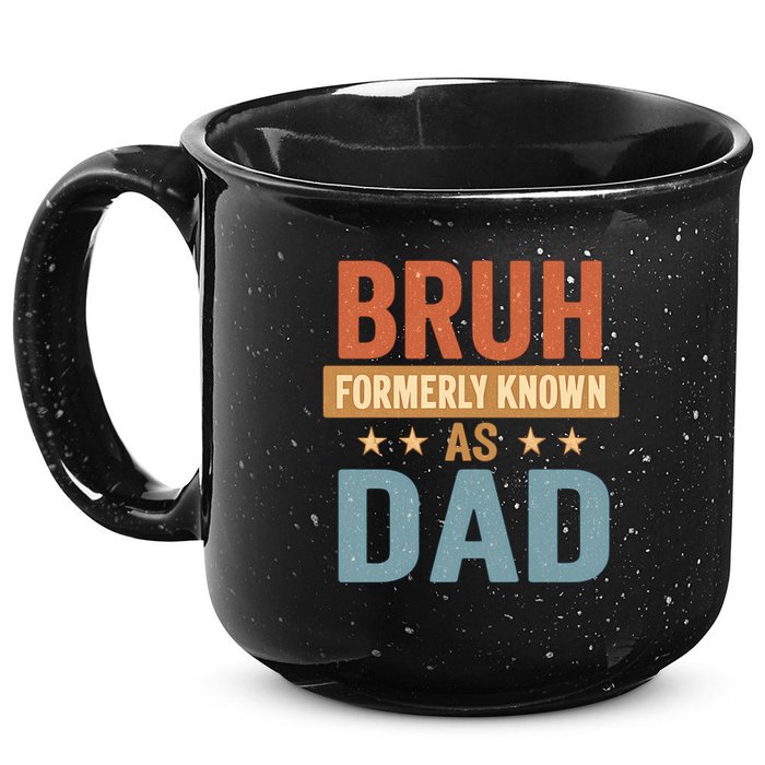 Bruh Formerly Known as Dad 15oz Campfire Ceramic Mug