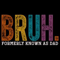 Bruh Formerly Known As Dad Father's Day Cooling Performance Crew T-Shirt