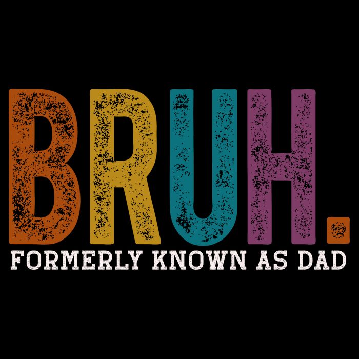 Bruh Formerly Known As Dad Father's Day Cooling Performance Crew T-Shirt