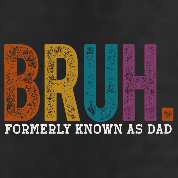 Bruh Formerly Known As Dad Father's Day Adult Drive Performance Visor