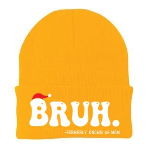 Bruh Formerly Known As Mom Funny Knit Cap Winter Beanie