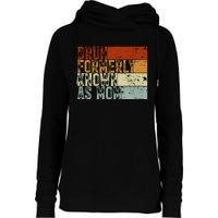 Bruh Formerly Known As Mom Funny Womens Funnel Neck Pullover Hood