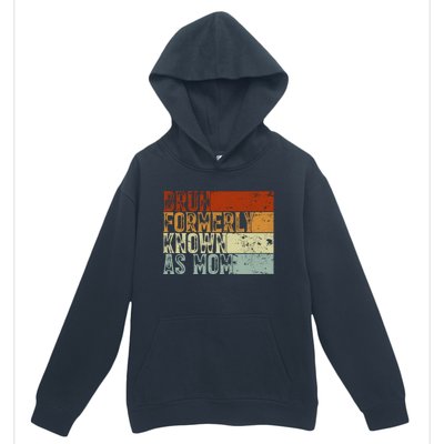 Bruh Formerly Known As Mom Funny Urban Pullover Hoodie