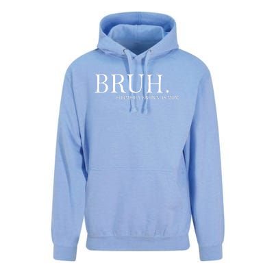 Bruh Formerly Known As Mom Unisex Surf Hoodie