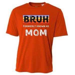 Bruh Formerly Known As Mom Cooling Performance Crew T-Shirt