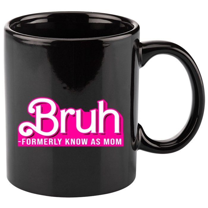 Bruh Formerly Known As Mom Funny 11oz C Handle Ceramic Mug