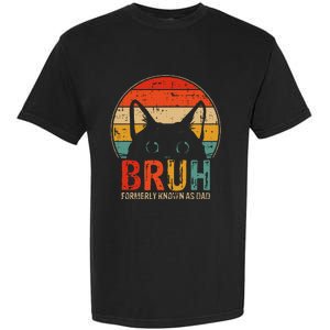 Bruh Formerly Known As Dad Funny Gifts For Dad FatherS Day Garment-Dyed Heavyweight T-Shirt