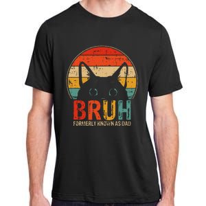 Bruh Formerly Known As Dad Funny Gifts For Dad FatherS Day Adult ChromaSoft Performance T-Shirt