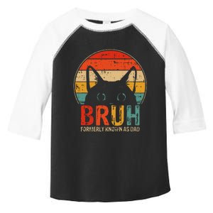 Bruh Formerly Known As Dad Funny Gifts For Dad FatherS Day Toddler Fine Jersey T-Shirt