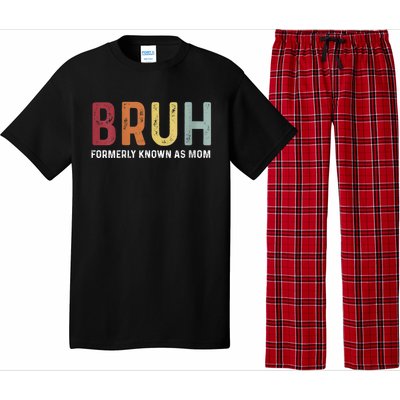 Bruh Formerly Known As Mom Funny MotherS Day Pajama Set