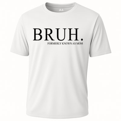 Bruh Formerly Known As Mom Funny Vintage Retro Performance Shirt