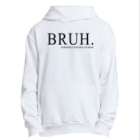 Bruh Formerly Known As Mom Funny Vintage Retro Urban Pullover Hoodie