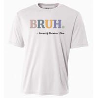 Bruh Formerly Known As Mom Bruh Mom Cooling Performance Crew T-Shirt