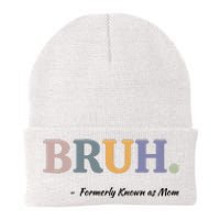 Bruh Formerly Known As Mom Bruh Mom Knit Cap Winter Beanie