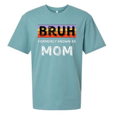 Bruh Formerly Known As Mom Sueded Cloud Jersey T-Shirt