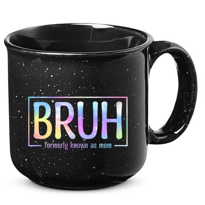 Bruh Formerly Known As Mom Family Mommy 15oz Campfire Ceramic Mug