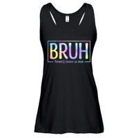 Bruh Formerly Known As Mom Family Mommy Ladies Essential Flowy Tank