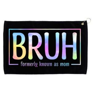 Bruh Formerly Known As Mom Family Mommy Grommeted Golf Towel