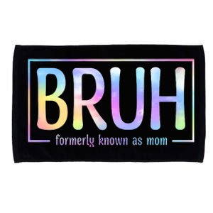 Bruh Formerly Known As Mom Family Mommy Microfiber Hand Towel