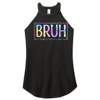 Bruh Formerly Known As Mom Family Mommy Women's Perfect Tri Rocker Tank