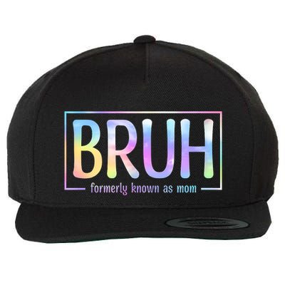 Bruh Formerly Known As Mom Family Mommy Wool Snapback Cap