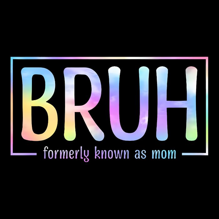 Bruh Formerly Known As Mom Family Mommy Kids T-Shirt