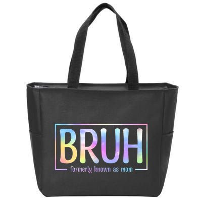Bruh Formerly Known As Mom Family Mommy Zip Tote Bag