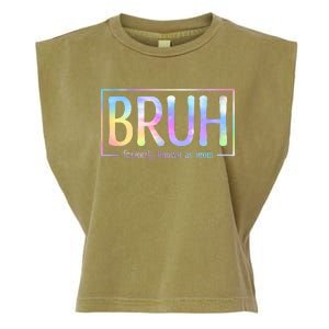 Bruh Formerly Known As Mom Family Mommy Garment-Dyed Women's Muscle Tee