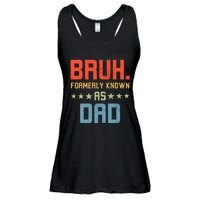 Bruh Formerly Known As Dad Ladies Essential Flowy Tank