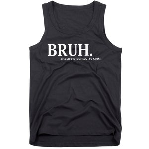 Bruh Formerly Known As Mom Christmas Bruh Tank Top