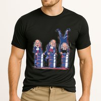 Benjamin Franklin Keg Stand Funny Cooling Performance Crew T-Shirt