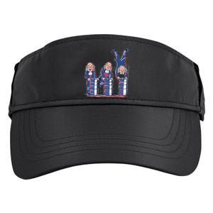 Benjamin Franklin Keg Stand Funny Adult Drive Performance Visor