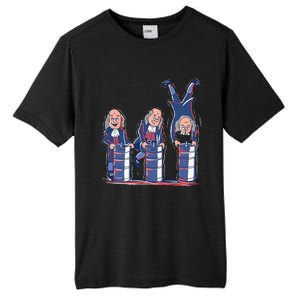 Benjamin Franklin Keg Stand Funny Tall Fusion ChromaSoft Performance T-Shirt