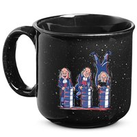 Benjamin Franklin Keg Stand Funny 15oz Campfire Ceramic Mug