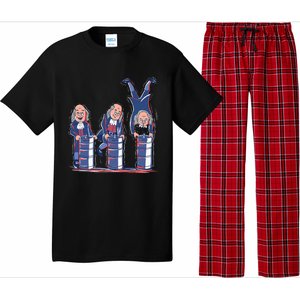 Benjamin Franklin Keg Stand Funny Pajama Set