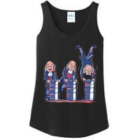 Benjamin Franklin Keg Stand Funny Ladies Essential Tank