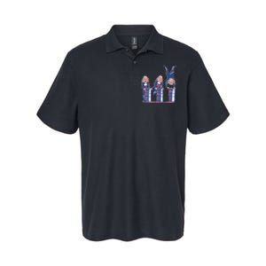 Benjamin Franklin Keg Stand Funny Softstyle Adult Sport Polo