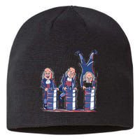 Benjamin Franklin Keg Stand Funny Sustainable Beanie