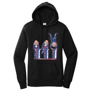 Benjamin Franklin Keg Stand Funny Women's Pullover Hoodie