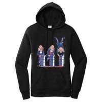 Benjamin Franklin Keg Stand Funny Women's Pullover Hoodie