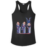 Benjamin Franklin Keg Stand Funny Ladies PosiCharge Competitor Racerback Tank