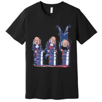 Benjamin Franklin Keg Stand Funny Premium T-Shirt