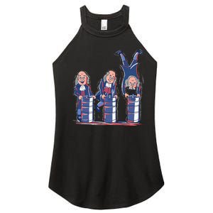 Benjamin Franklin Keg Stand Funny Women's Perfect Tri Rocker Tank