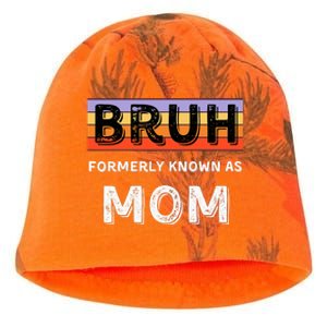 Bruh Formerly Known As Mom Kati - Camo Knit Beanie