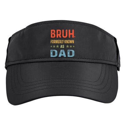 Bruh Formerly Known As Dad Adult Drive Performance Visor